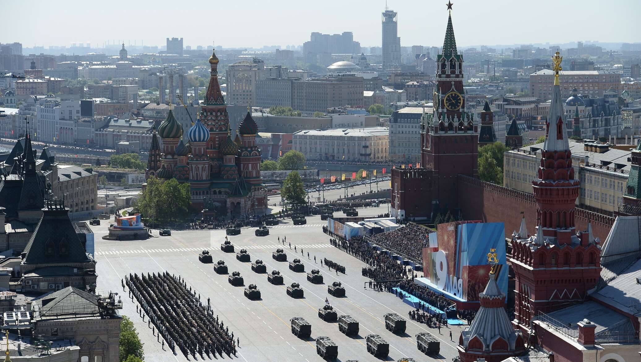 Фото красная площадь в москве 9 мая