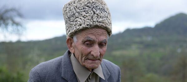 Ветеран ВОВ Капба Даратия Сулейманович Ветеран ВОВ Капба Даратия Сулейманович - Sputnik Аҧсны