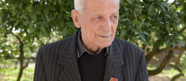 Ветеран ВОВ Топчян Андроник Ардашевич. - Sputnik Абхазия