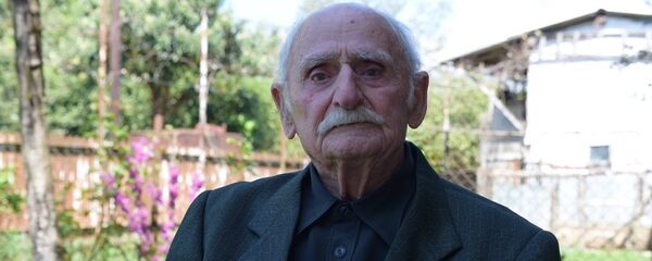 Ветеран ВОВ Джгаркава Тарас Александрович. Ветеран ВОВ Джгаркава Тарас Александрович. - Sputnik Абхазия