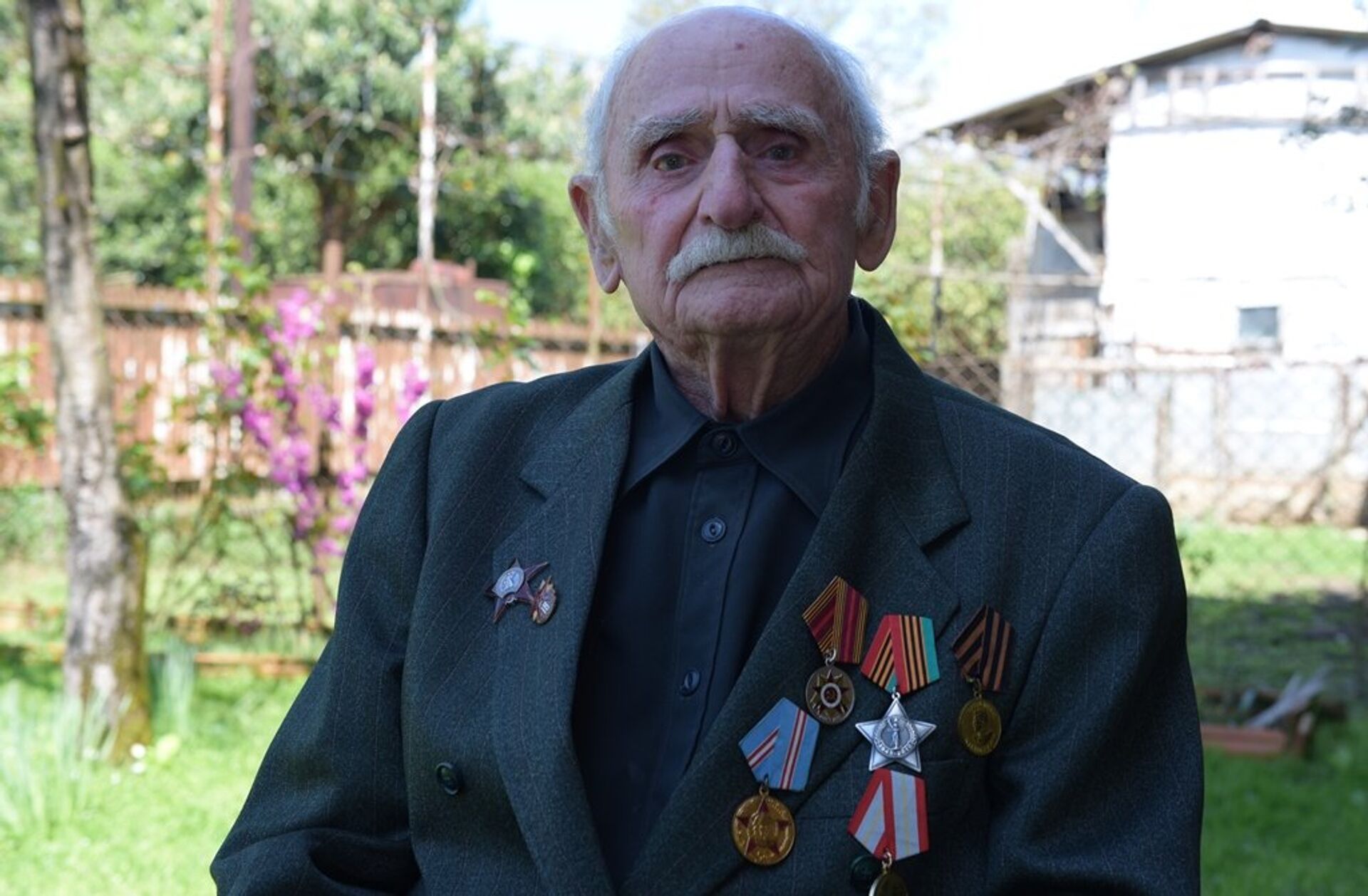 Ветеран ВОВ Джгаркава Тарас Александрович. - Sputnik Абхазия, 1920, 30.04.2025