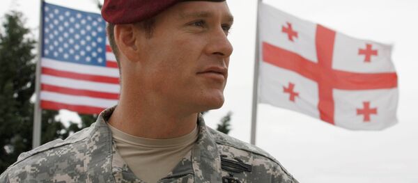 Американские военные в Грузии. Архивное фото. Американские военные в Грузии. Архивное фото. - Sputnik Аҧсны