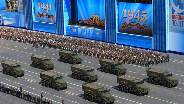 Военный парад в ознаменование 70-летия Победы в Великой Отечественной войне 1941-1945 годов - Sputnik Абхазия