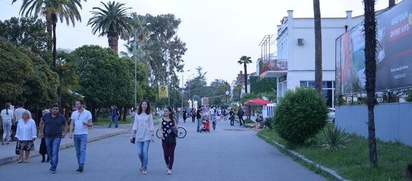 Набережная махаджиров. - Sputnik Абхазия