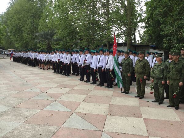 Российские пограничники отметили профессиональный праздник - Sputnik Абхазия