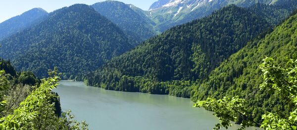 Озеро Рица. Озеро Рица. - Sputnik Абхазия