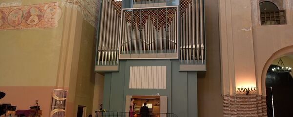 Открытие летнего сезона в Пицундском храме. Фото с места события - Sputnik Аҧсны