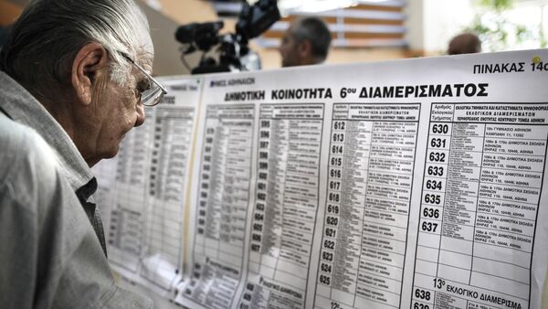 Референдум в Греции - Sputnik Абхазия