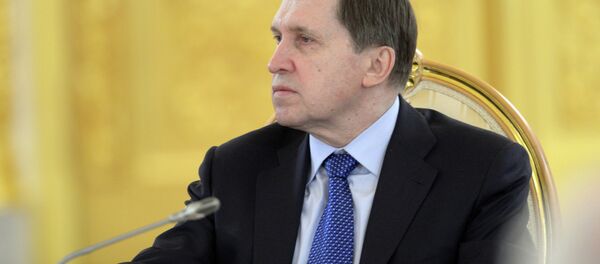Помощник президента РФ Юрий Ушаков. Архивное фото. Помощник президента РФ Юрий Ушаков. Архивное фото. - Sputnik Абхазия