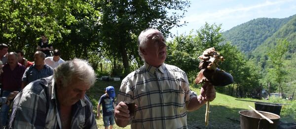 Обрядовый праздник Ацуныхуа в селе Ачандара. - Sputnik Абхазия