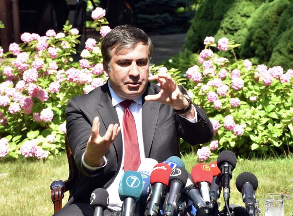 Председатель Одесской областной государственной администрации Михаил Саакашвили. Архивное фото. - Sputnik Абхазия