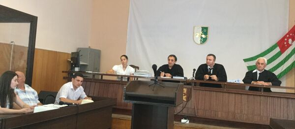 Заседание суда по делу о покушении на Анкваба. Заседание суда по делу о покушении на Анкваба. - Sputnik Абхазия