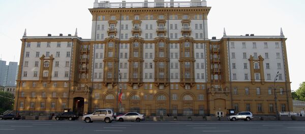 Здание американского посольства в Москве - Sputnik Абхазия