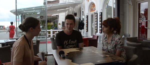 Съемочная группа Софички: абхазы поражают энергией и открытостью Съемочная группа Софички: абхазы поражают энергией и открытостью - Sputnik Абхазия