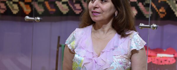 Старший научный сотрудник Отдела этнологии Абхазского государственного музея, этнолог Инга Шамба. Архивное фото. Старший научный сотрудник Отдела этнологии Абхазского государственного музея, этнолог Инга Шамба. Архивное фото. - Sputnik Аҧсны