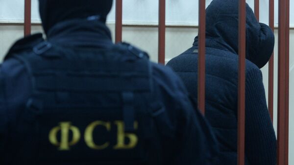 Губернатор Сахалинской области А.Хорошавин на заседании в Басманном суде - Sputnik Абхазия