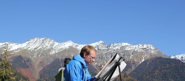 Арт-пленер иалахәу асахьаҭыхҩы Аԥснытәи ашьхақәа рсахьа ҭихуеит - Sputnik Аҧсны