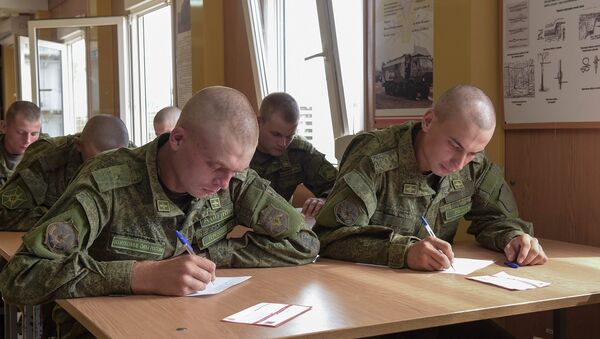 Российские военные в ЮВО. Архивное фото - Sputnik Абхазия