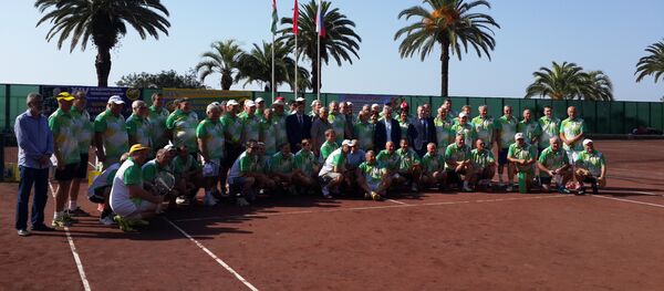 XIV международный теннисный турнир Большая Абхазская Шляпа открылся в Гагре - Sputnik Аҧсны