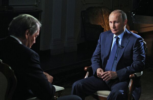 Президент РФ В.Путин дал интервью американскому журналисту для телеканалов CBS и PBS - Sputnik Абхазия