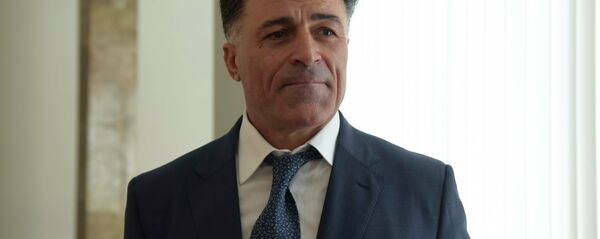 Министр МВД Леонид Дзапшба. - Sputnik Аҧсны