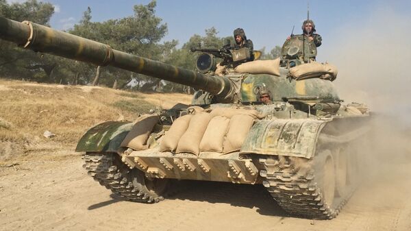 Сирийская армия готовится к масштабной операции в провинции Хама.Архивное фото - Sputnik Абхазия