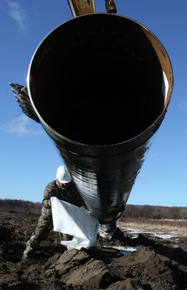 Строительство газопровода в Калининградской области - Sputnik Абхазия