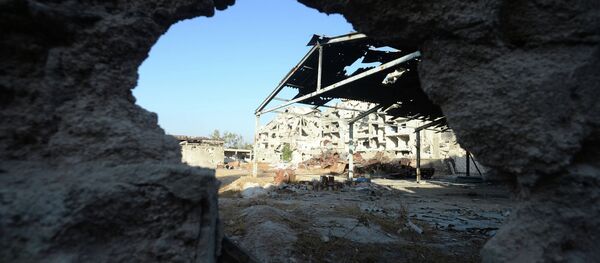 Разрушенные здания в районе Дахания в Дамаске. Разрушенные здания в районе Дахания в Дамаске. - Sputnik Абхазия