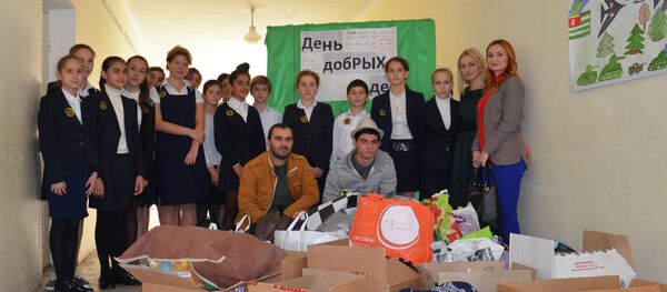 Акция День добрых дел. Акция День добрых дел. - Sputnik Аҧсны