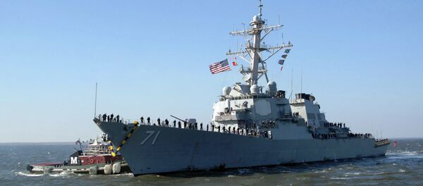 Американский эсминец USS Ross. Архивное фото. - Sputnik Абхазия