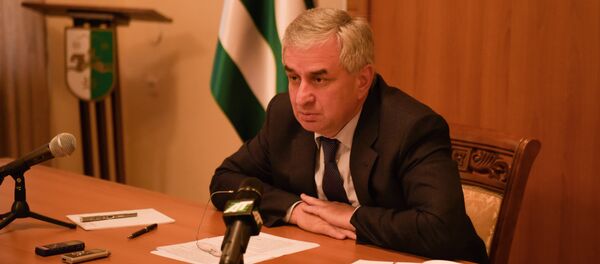 Встреча Хаджимба с общественностью. - Sputnik Абхазия