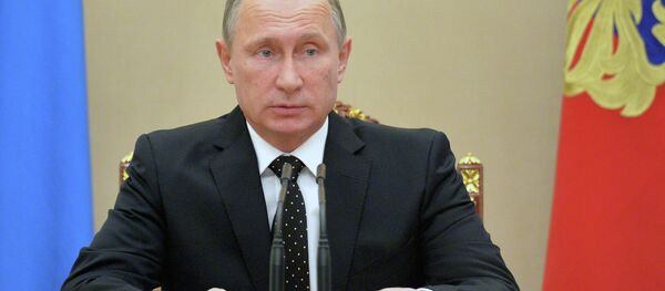 Президент РФ В.Путин. Архивное фото. Президент РФ В.Путин. Архивное фото. - Sputnik Абхазия