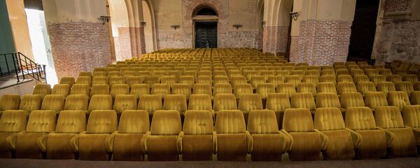 Зал Пицундского собора. Зал Пицундского собора. - Sputnik Абхазия