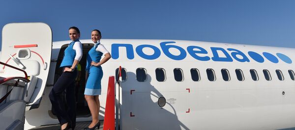 Самолет российской авиакомпании Победа Самолет российской авиакомпании Победа - Sputnik Абхазия