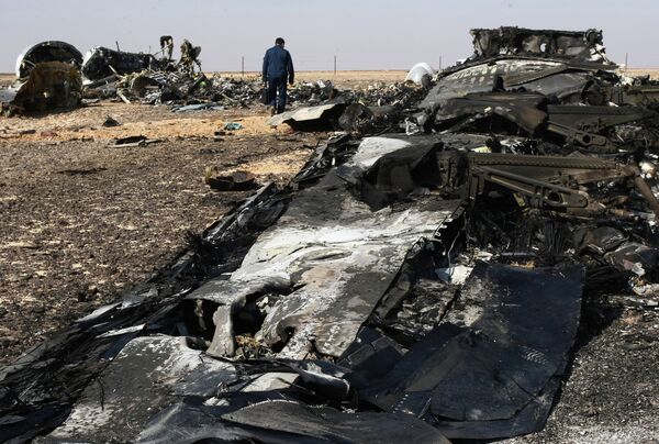 Место крушения российского самолета Airbus A321 в Египте - Sputnik Абхазия