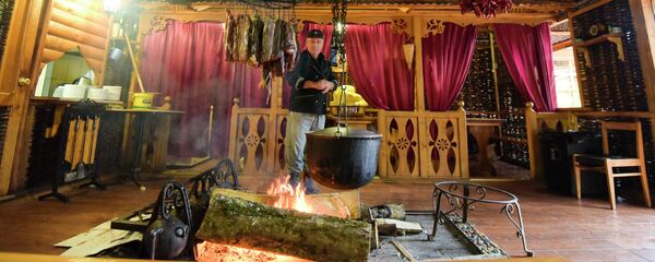 Приготовление абысты. Приготовление абысты. - Sputnik Аҧсны