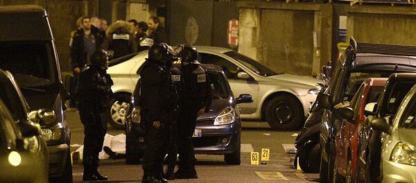 На месте теракта в Париже. На месте теракта в Париже. - Sputnik Абхазия