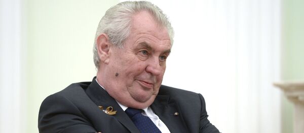 Чехиа ахада Милош Земан Чехиа ахада Милош Земан - Sputnik Аҧсны