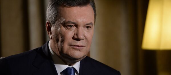 Бывший президент Украины Виктор Янукович дал интервью РИА Новости Бывший президент Украины Виктор Янукович дал интервью РИА Новости - Sputnik Абхазия
