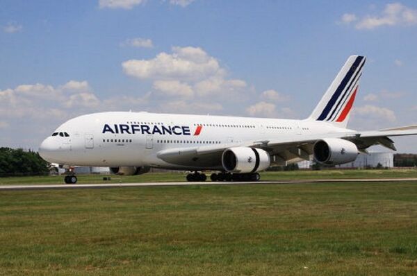 Самолет Airbus 380 (A380, авиакомпания Air France) - Sputnik Абхазия