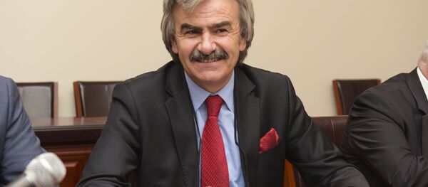 Председатель Абхазфед Ахмед Хапат. Председатель Абхазфед Ахмед Хапат. - Sputnik Абхазия