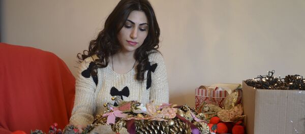 Участница Арт-Маркета Теона Этерия. Участница Арт-Маркета Теона Этерия. - Sputnik Абхазия