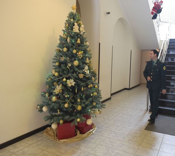 Новогодняя елка в ГТК. - Sputnik Абхазия