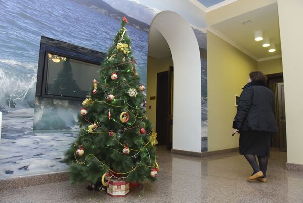 Новогодняя елка в музее. - Sputnik Абхазия