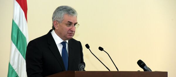 Президент Абхазии Рауль Хаджимба. - Sputnik Абхазия