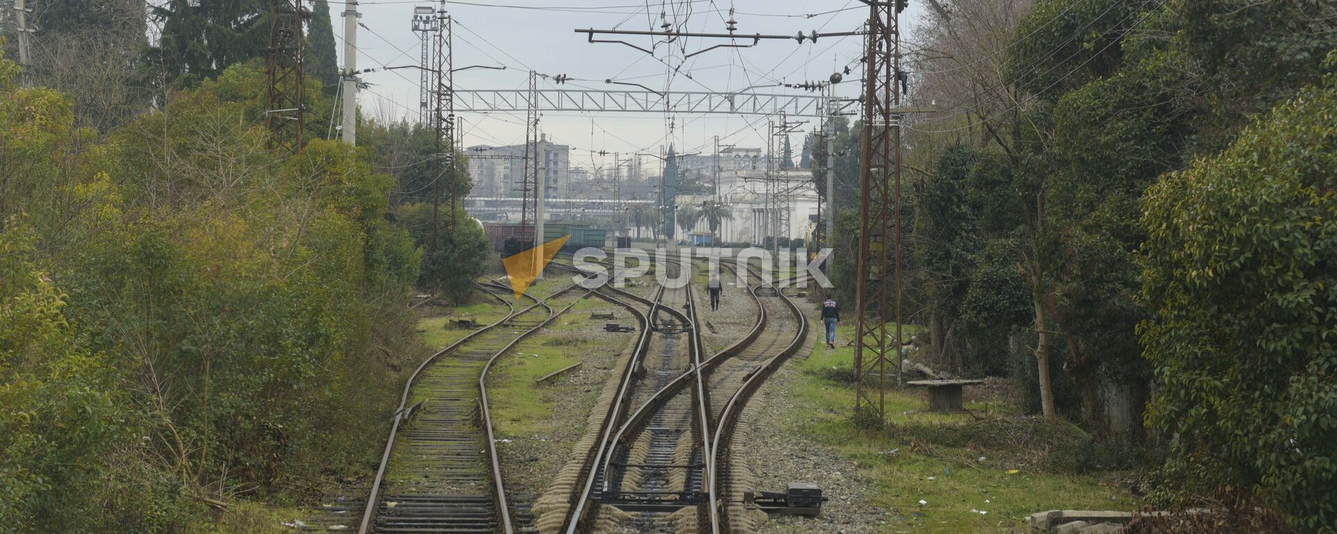Железная дорога. - Sputnik Абхазия, 1920, 16.05.2023
