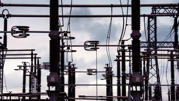 Провода, изоляторы, трансформаторы электроподстанции. Архивное фото. - Sputnik Абхазия