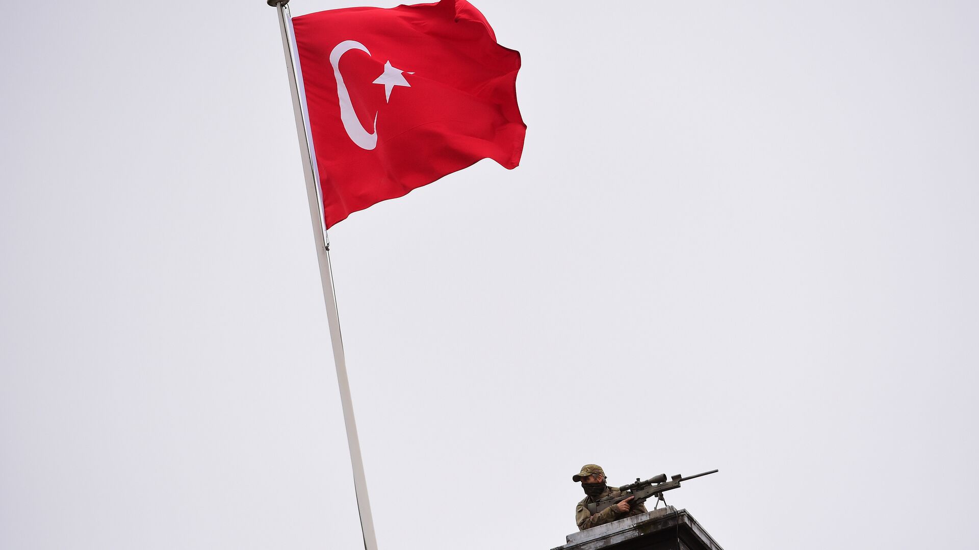 Турецкий флаг. - Sputnik Абхазия, 1920, 05.12.2021