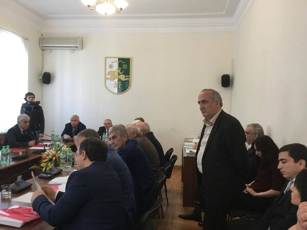Заседание Народного Собрания Абхазии - Sputnik Абхазия