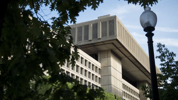 Вид на здание штаб-квартиры Федерального бюро расследований (ФБР). - Sputnik Аҧсны